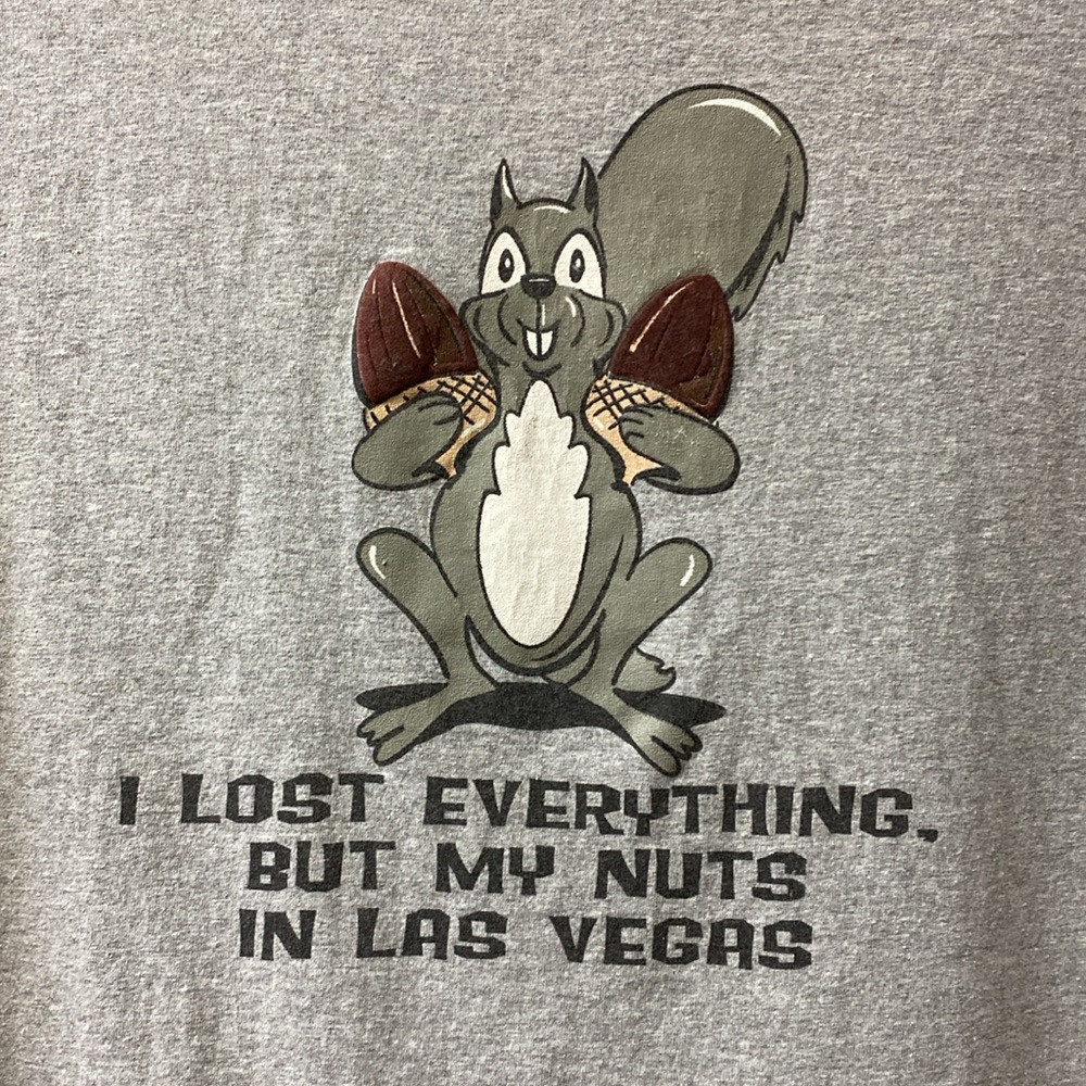Y2K Vintage Las Vegas Nuts Shirt XXL Funny - Picture 2 of 5